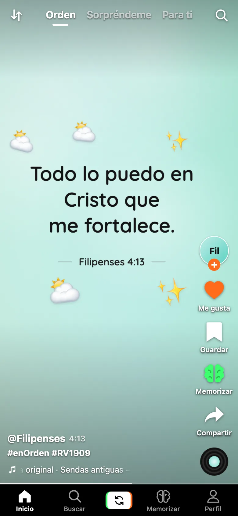 Filipenses 4:13 en Biblia Flow
